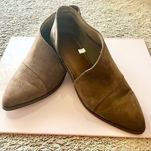 Universal Thread Wenda Taupe Faux Suede Cut Out Booties Women's - Choose Size 9